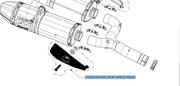 Akrapovic Värmesköld För Eftermarknads Avgassystem