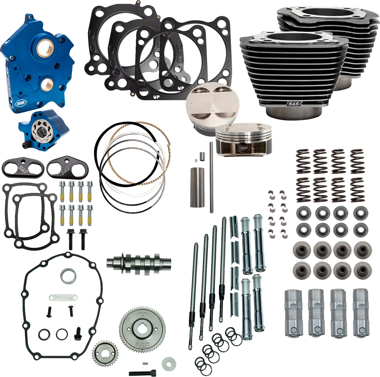 S&S Cycle Power Package Big Bore Kit for 114" & 117" M8