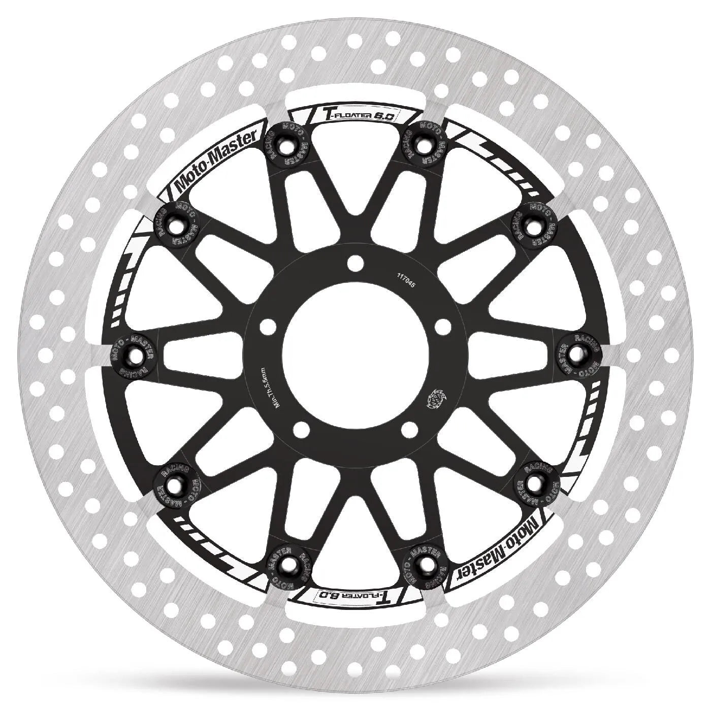 Moto-master Halo T-floater Bromsskiva 330mm - Fram