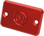 Moose Offroad Master Cylinder Cover - Red Polished Aluminum