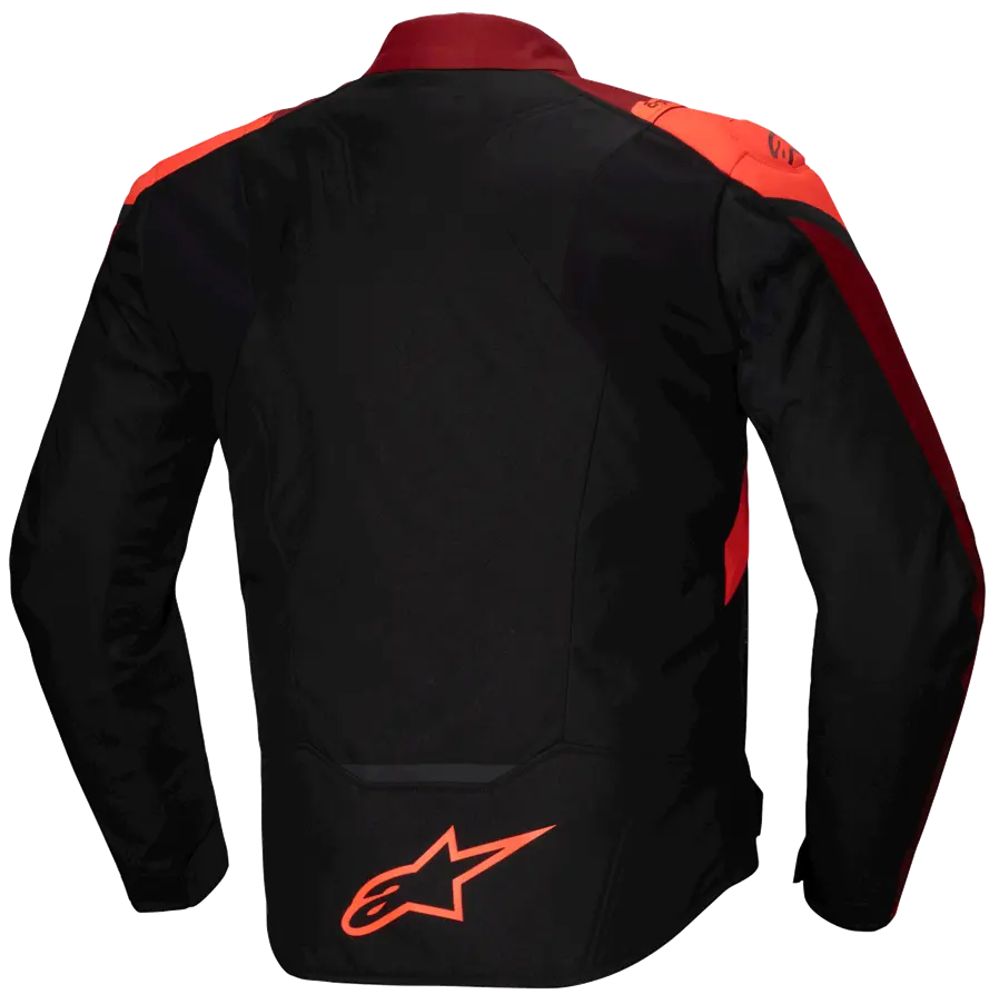 Alpinestars T-Jaws v4 Waterproof Jacket Black/Dark Red/Fluo