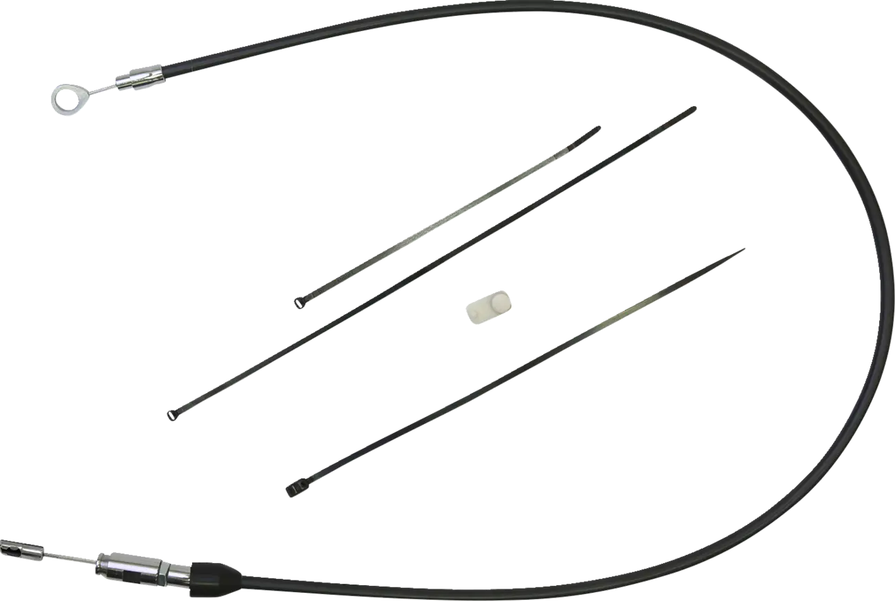 Drag Specialties Quick Connect Braided Clutch Cable