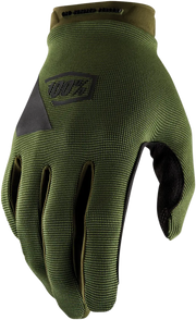 100% Ridecamp Off-road Gloves - Green