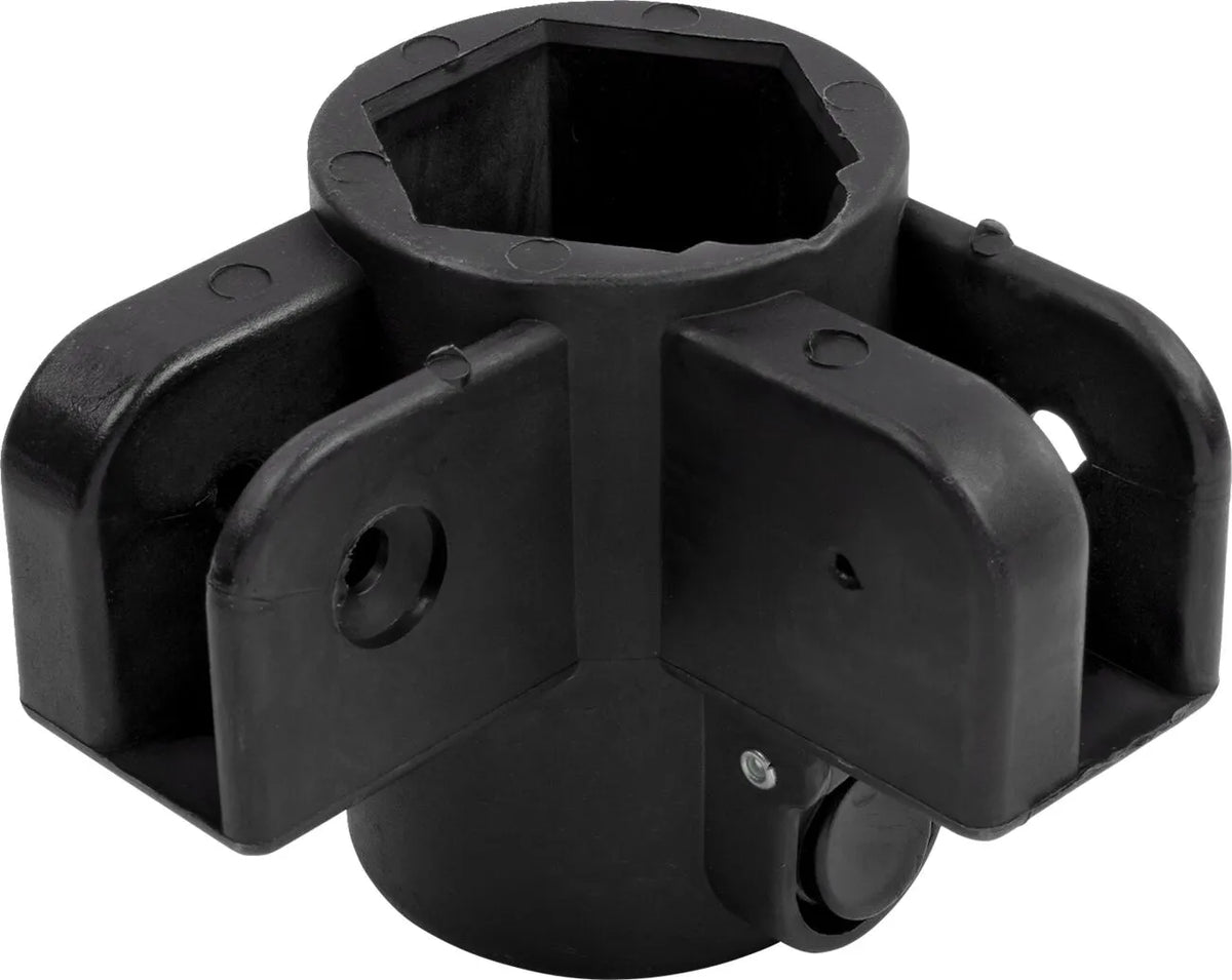 HX Black Bottom Corner Fitting for 10' x 15' Canopy
