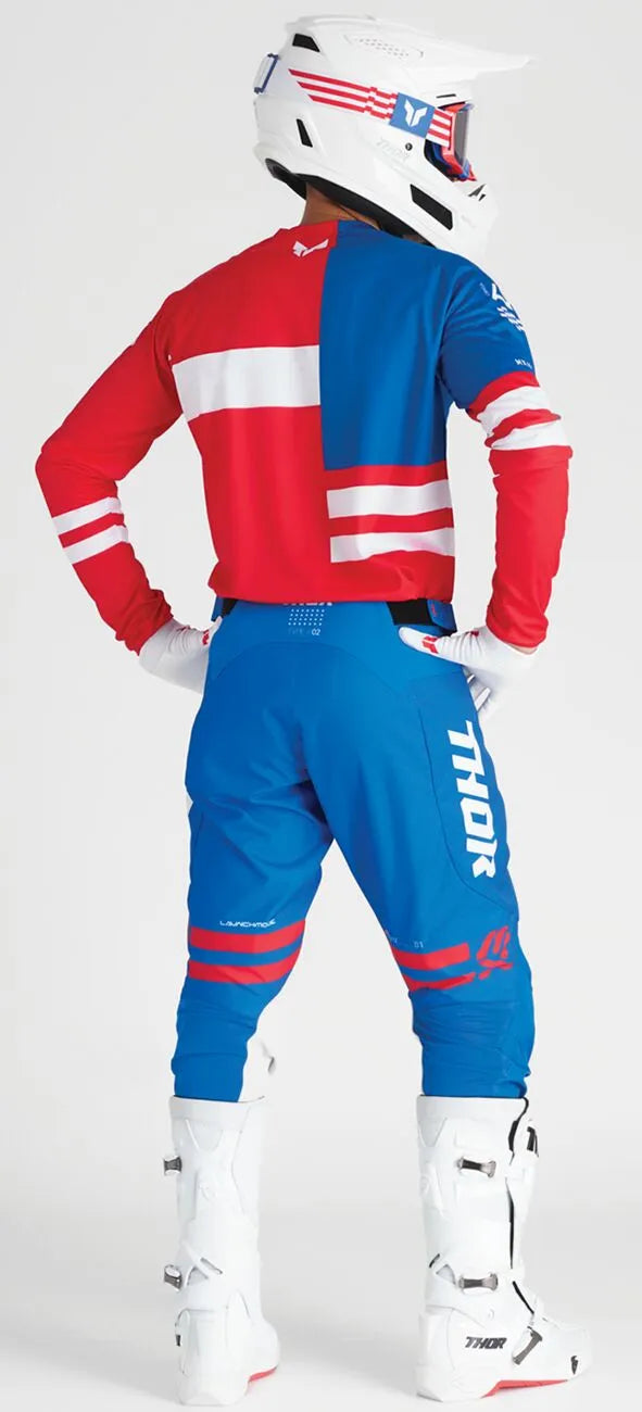 Thor Launchmode Patriot Pants - Blue/Red/White