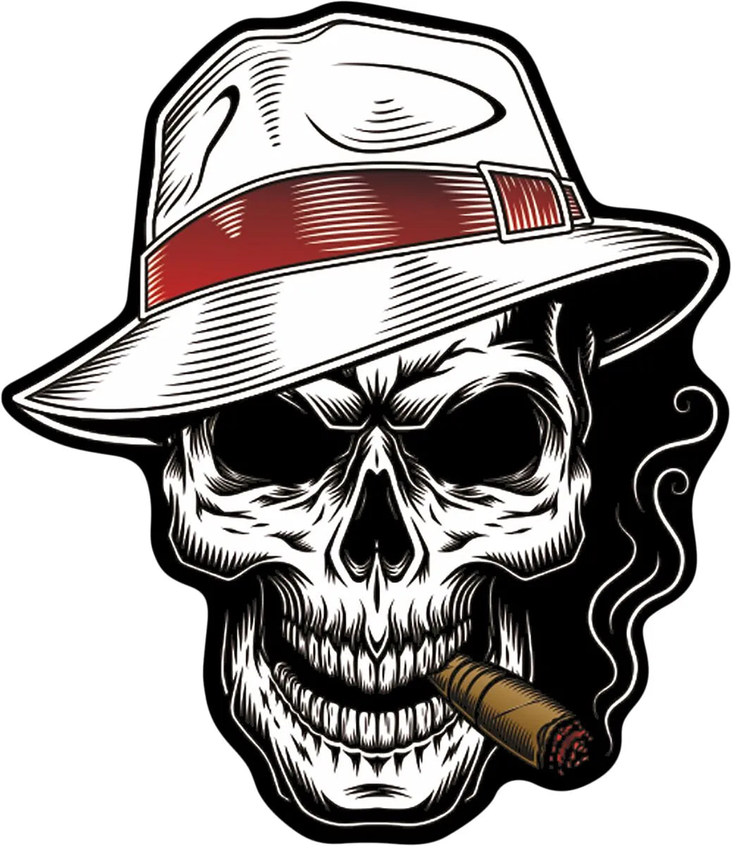 Onedesign Flat Label - Skull Graphic