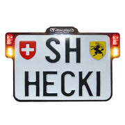 Heinz Bikes All-in-one 2.0 License Plate Holder Chrome