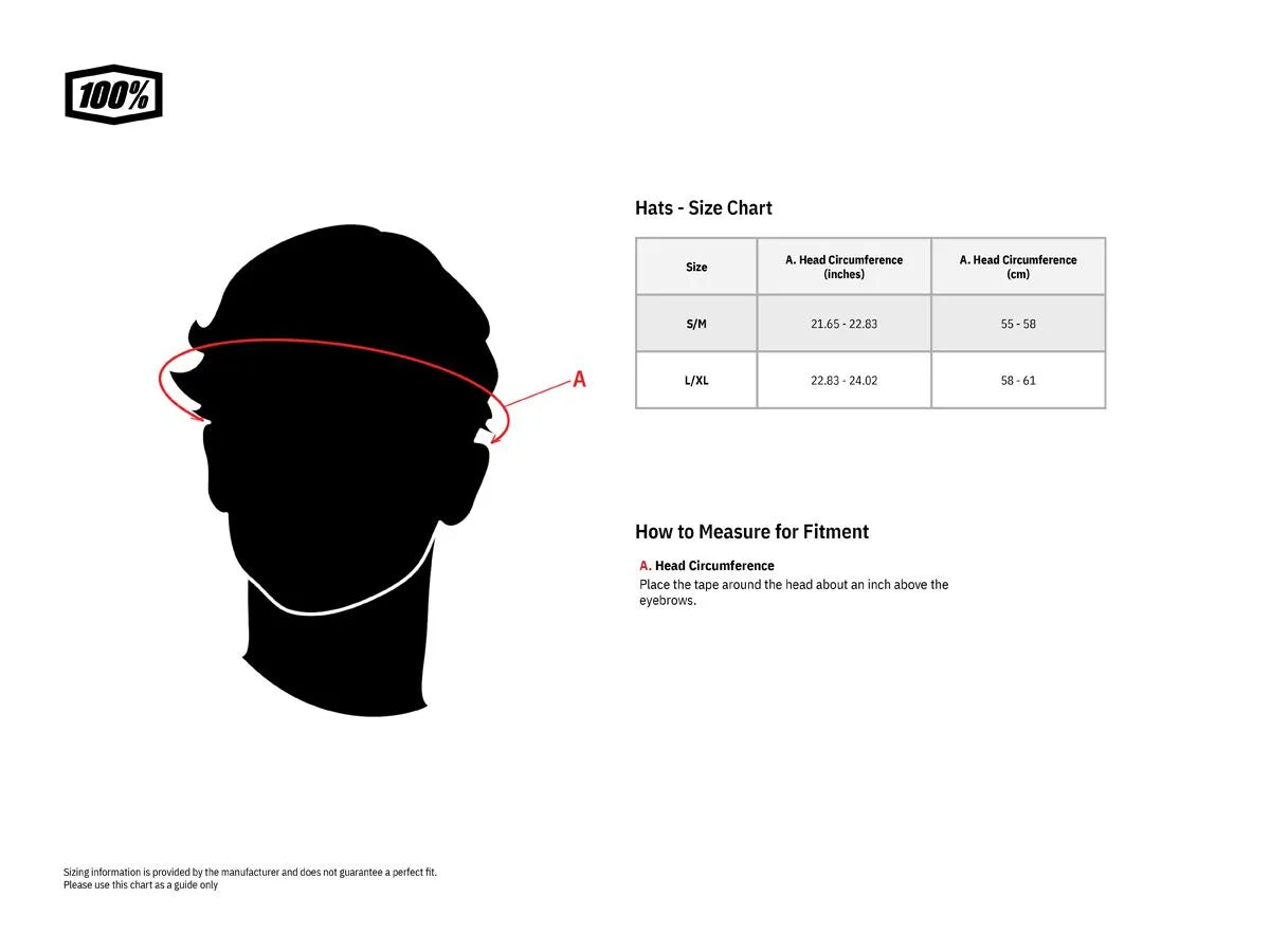 100% Essential Flexfit Flat Bill Hat