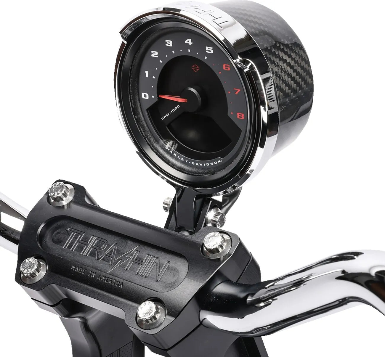 Thrashin Softail Gauge Relocation Kit