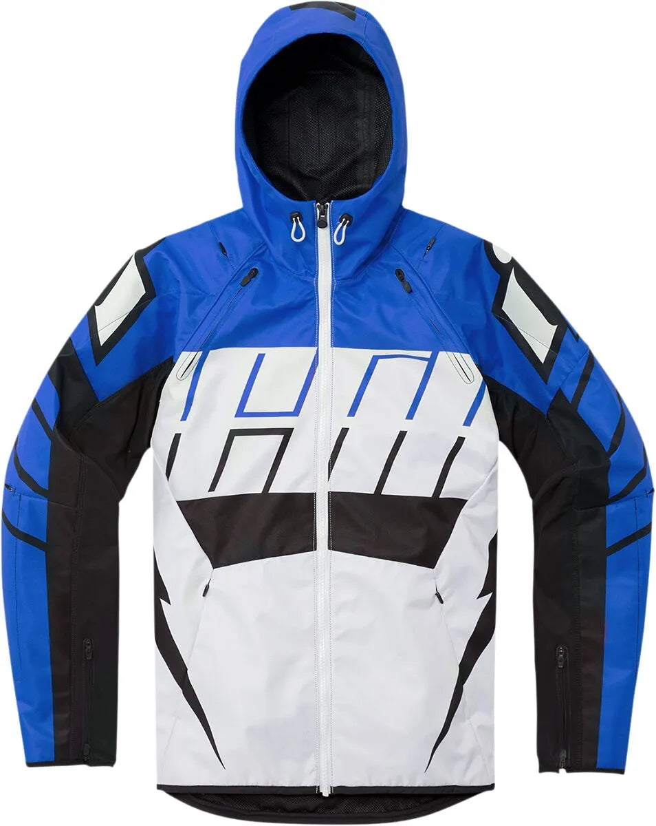 Icon Airform Retro Jacket - Black/Blue/White