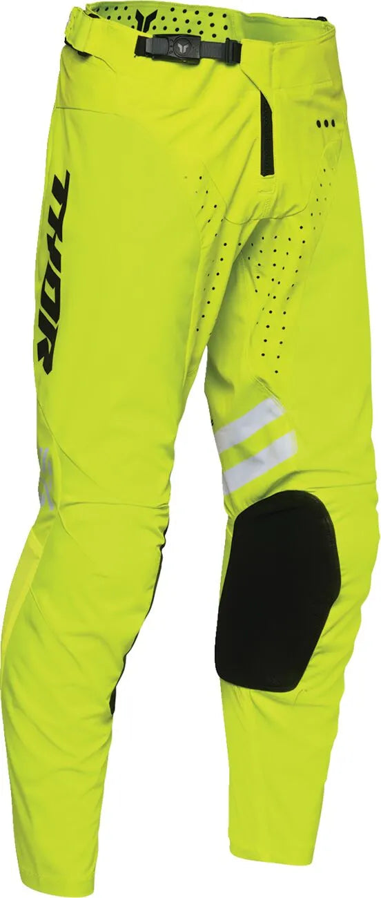 Thor Launchmode Dozer Racewear Pants - Acid, Fluorescent Yellow, White, Black