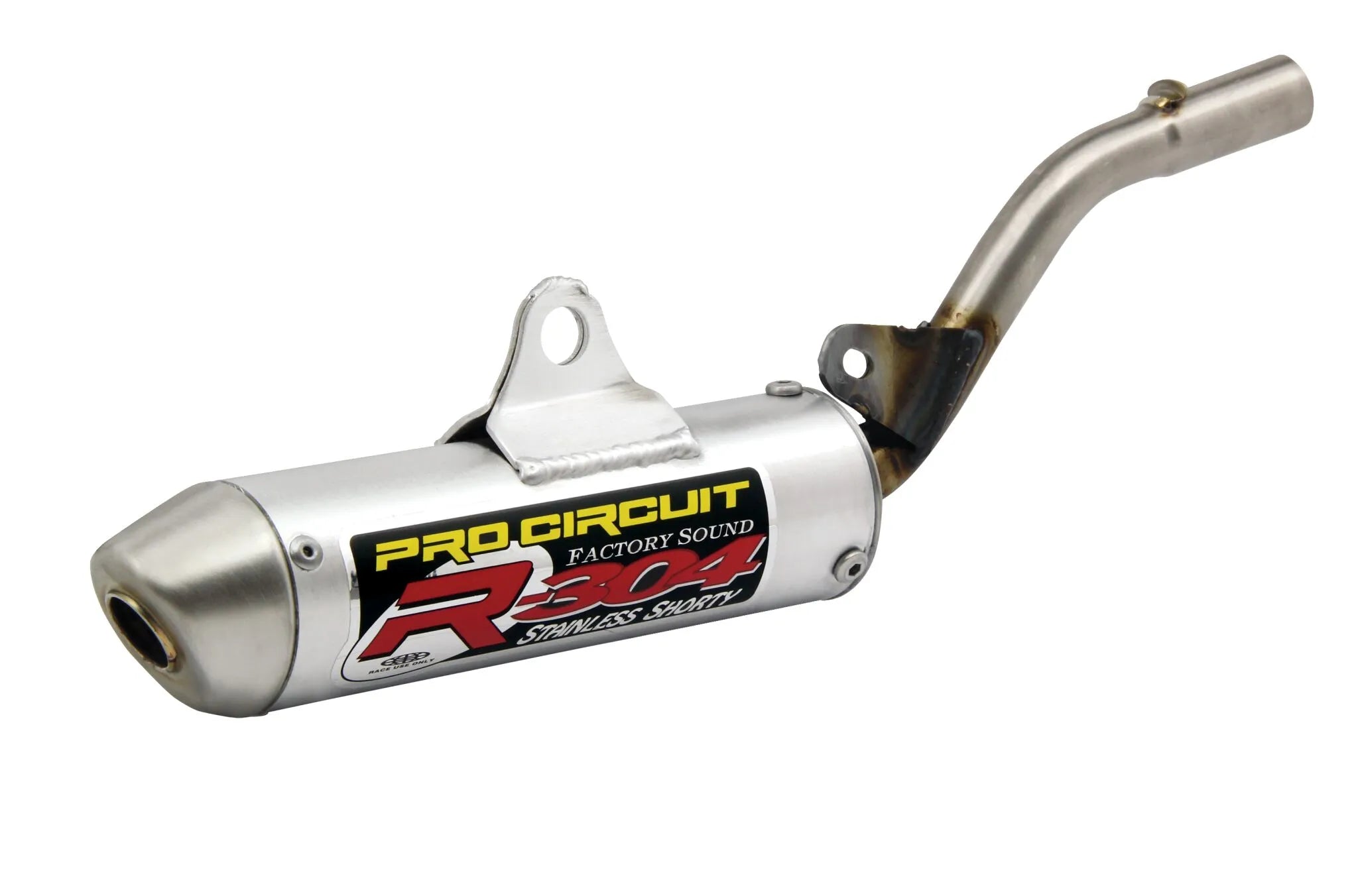 Pro Circuit R304 Shorty Ljuddämpare - Förbättrad Prestanda