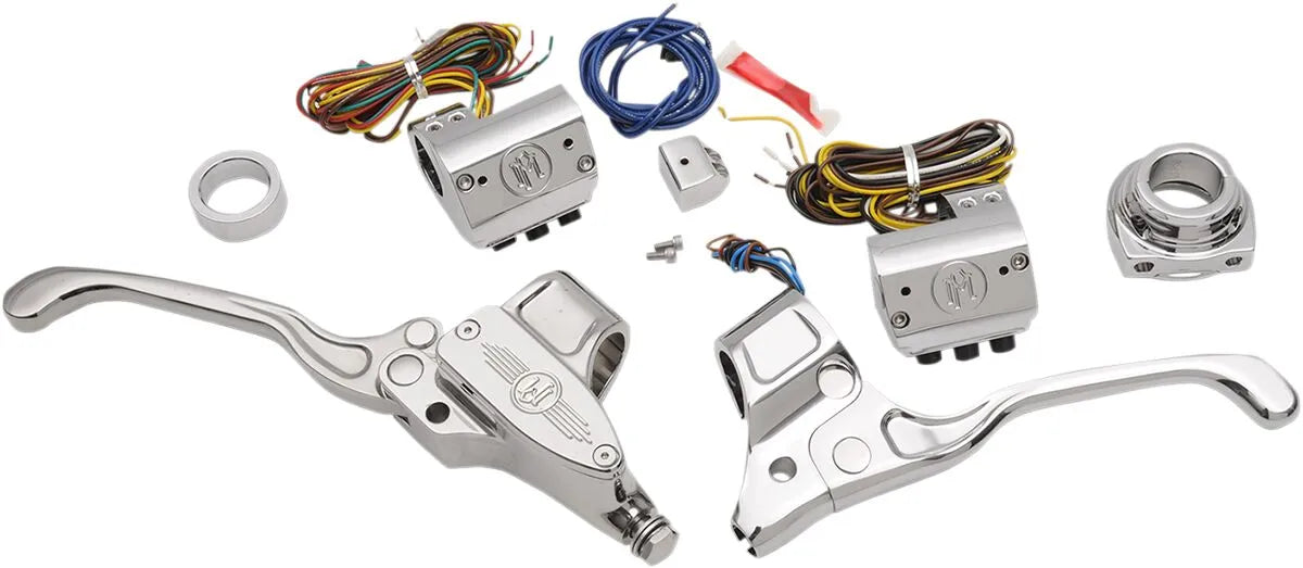 Performance Machine Handlebar Control Kit Chrome
