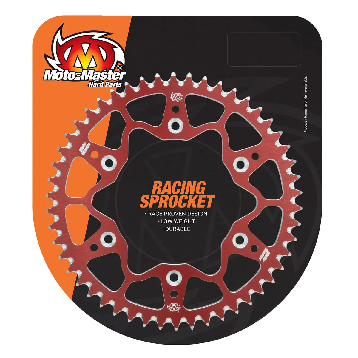 Moto-Master 520 40T Red Aluminum Rear Sprocket for Honda