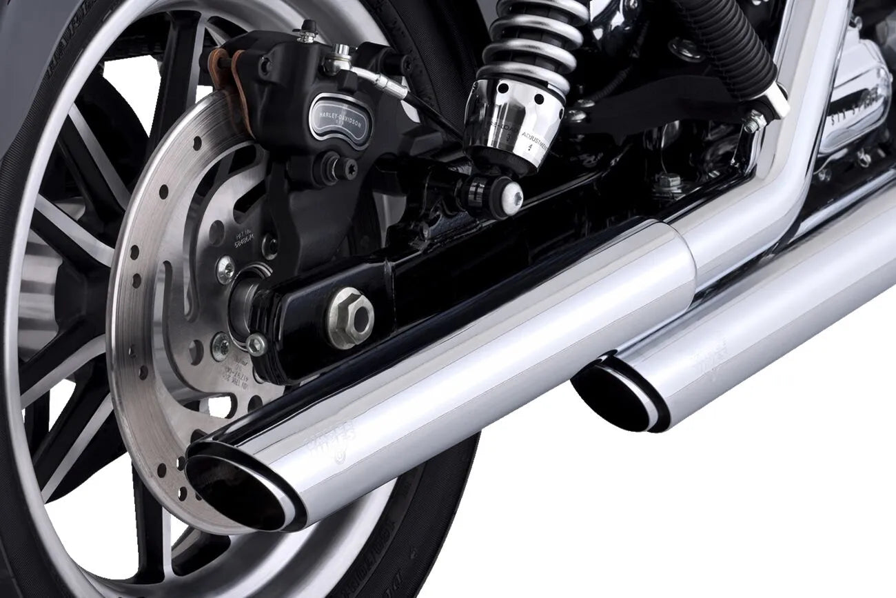 Vance & Hines 3" Twin Slash Slip-On Avgasrör