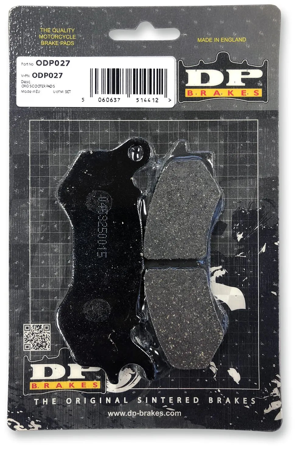 Dp Brakes Odp Organiska Bromsbelägg