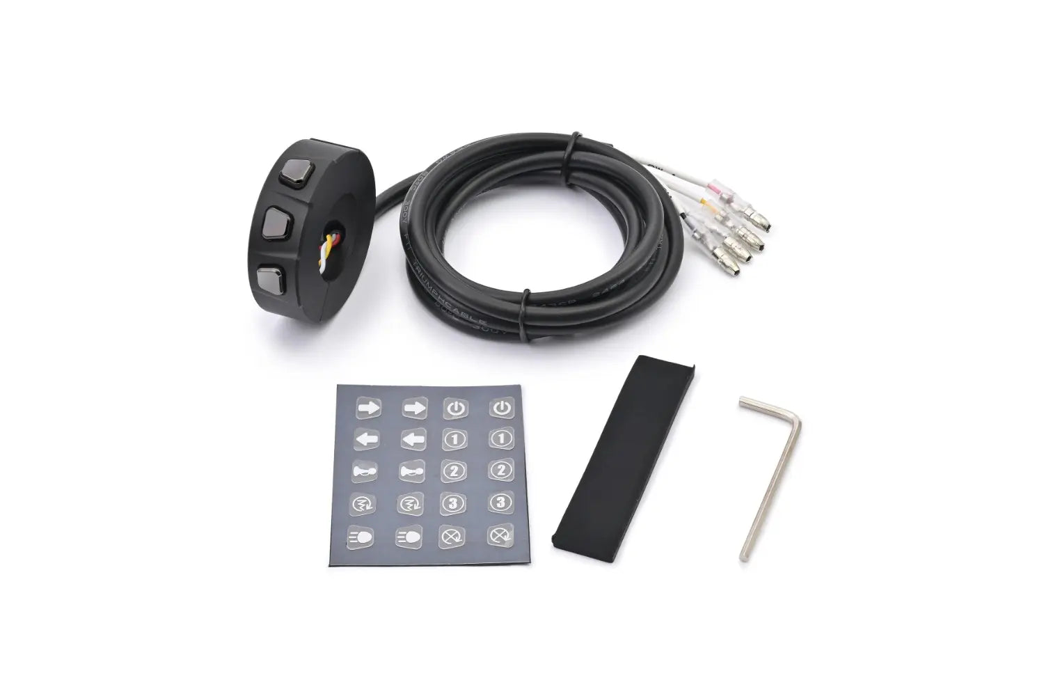 Daytona 3-button Handlebar Switch