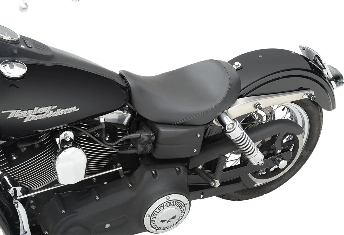Saddlemen S3 Super Slammed Solo Seat - For Harley Davidson