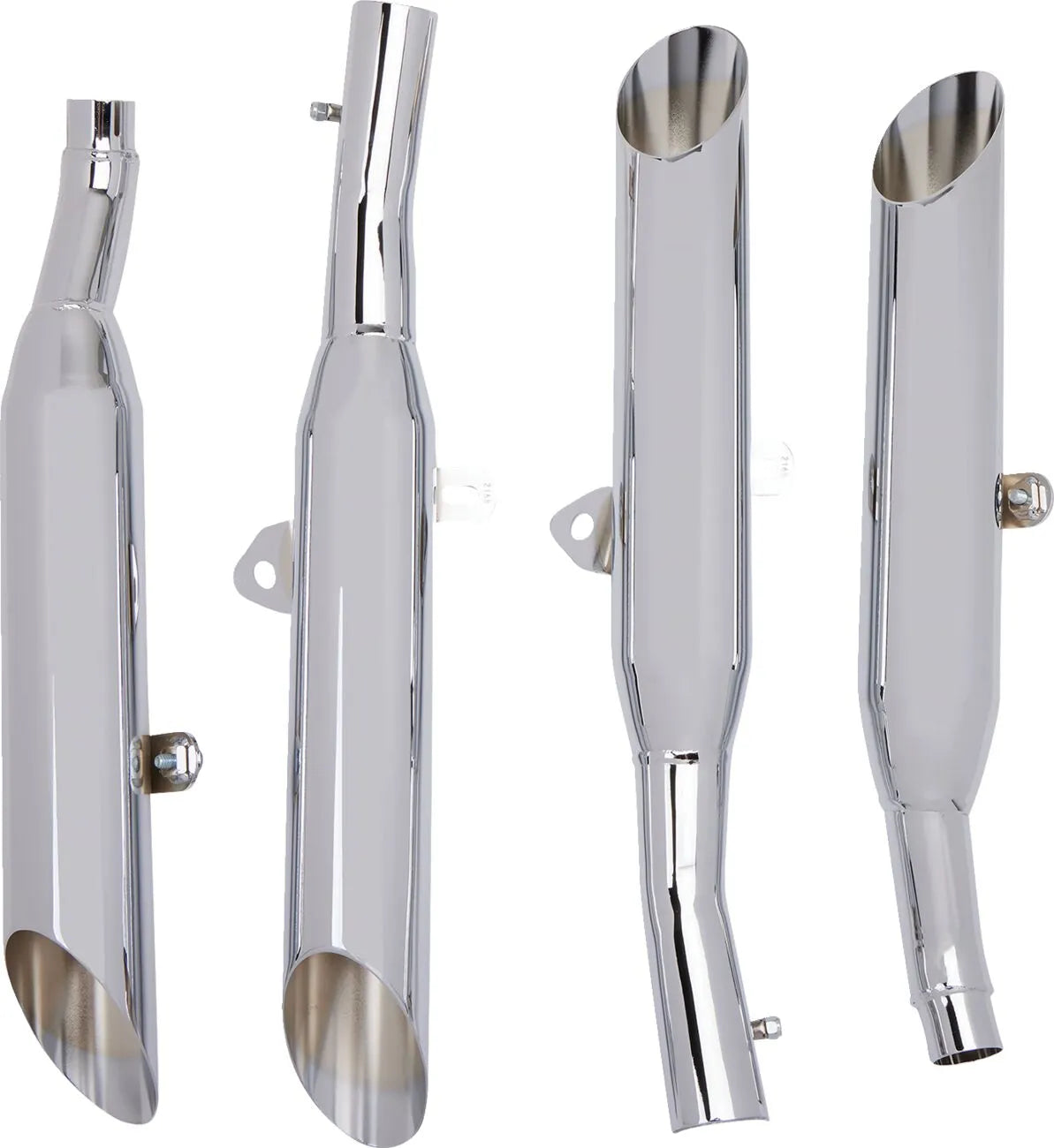 Cobra Komplett Slip-On Avgasrör för Metric Cruisers