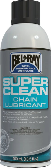 Bel-ray Super Clean Chain Lube For Motorcycle Chains 400 ml
