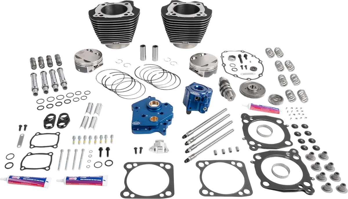 S&S Cycle Power Pack VVT 129 Engine Performance Kit for M8 Models