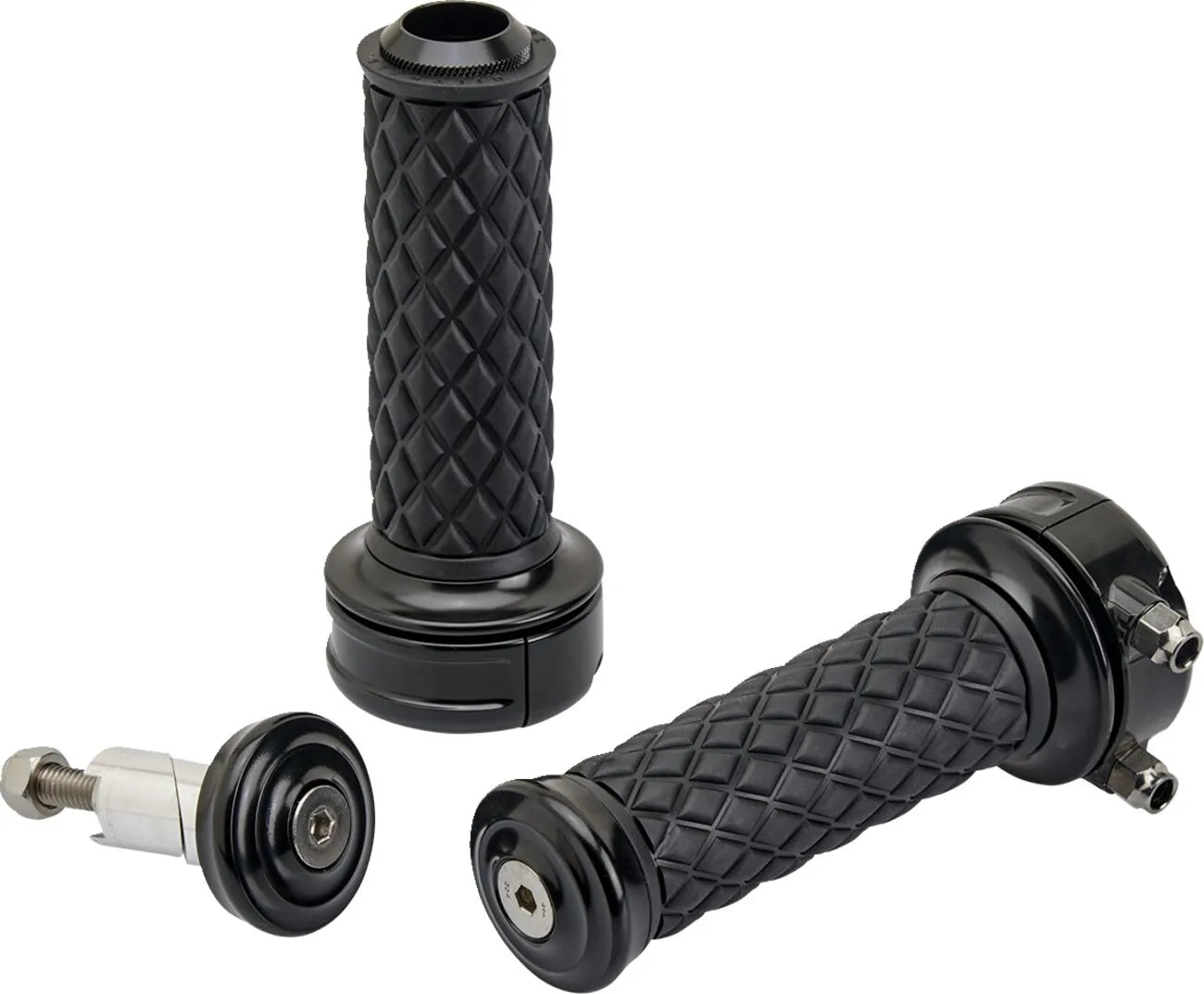 Biltwell Alumicore Grips - Black Aluminum