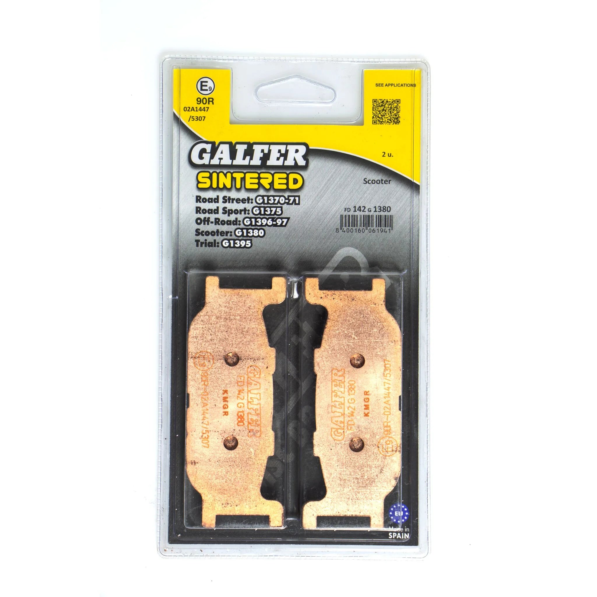 Galfer Hh Sintered Brake Pads - Front