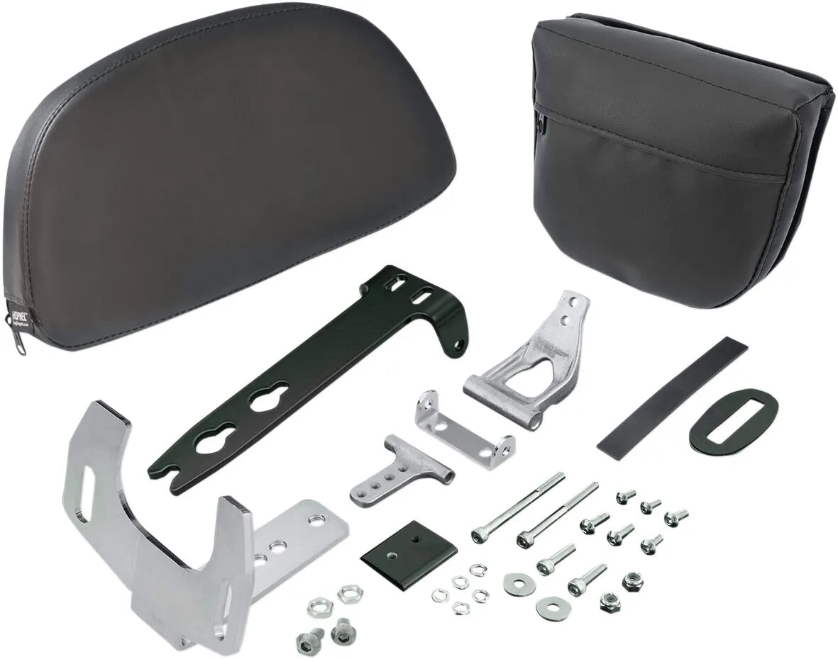 Show Chrome Seat Backrest - Adjustable Rider Support