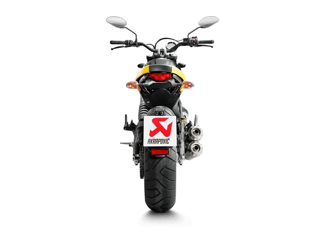 Akrapovic Slip-On Ljuddämpare Street Förbättrad Prestanda