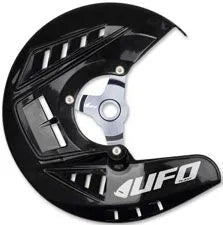 Ufo Front Disc Cover For Conventional Forks Black