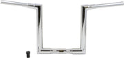 Burly Brand Jason Handlebar - Chrome, 12-inch Ape Hanger