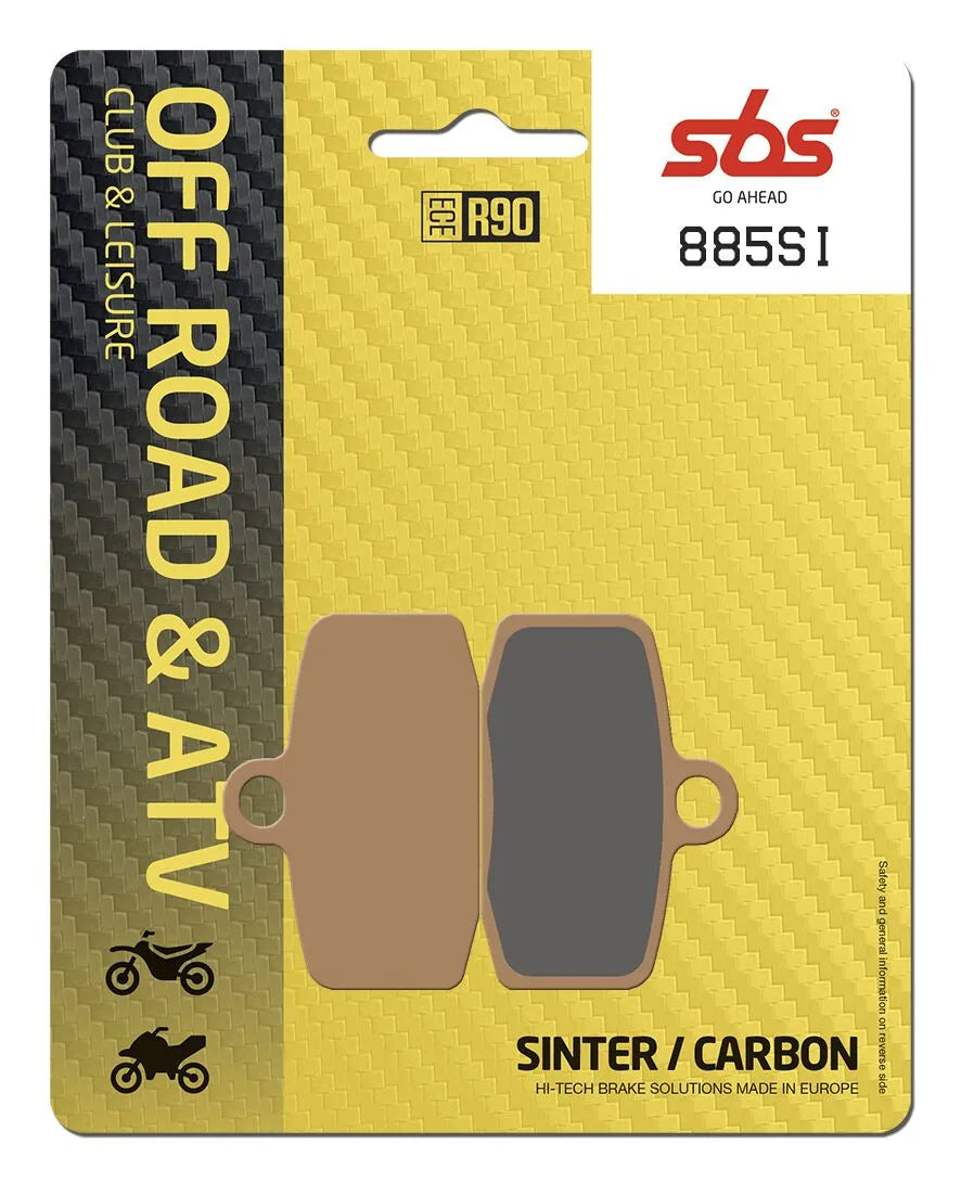 Sbs Si Offroad Sinter Bromsbelägg - Fram
