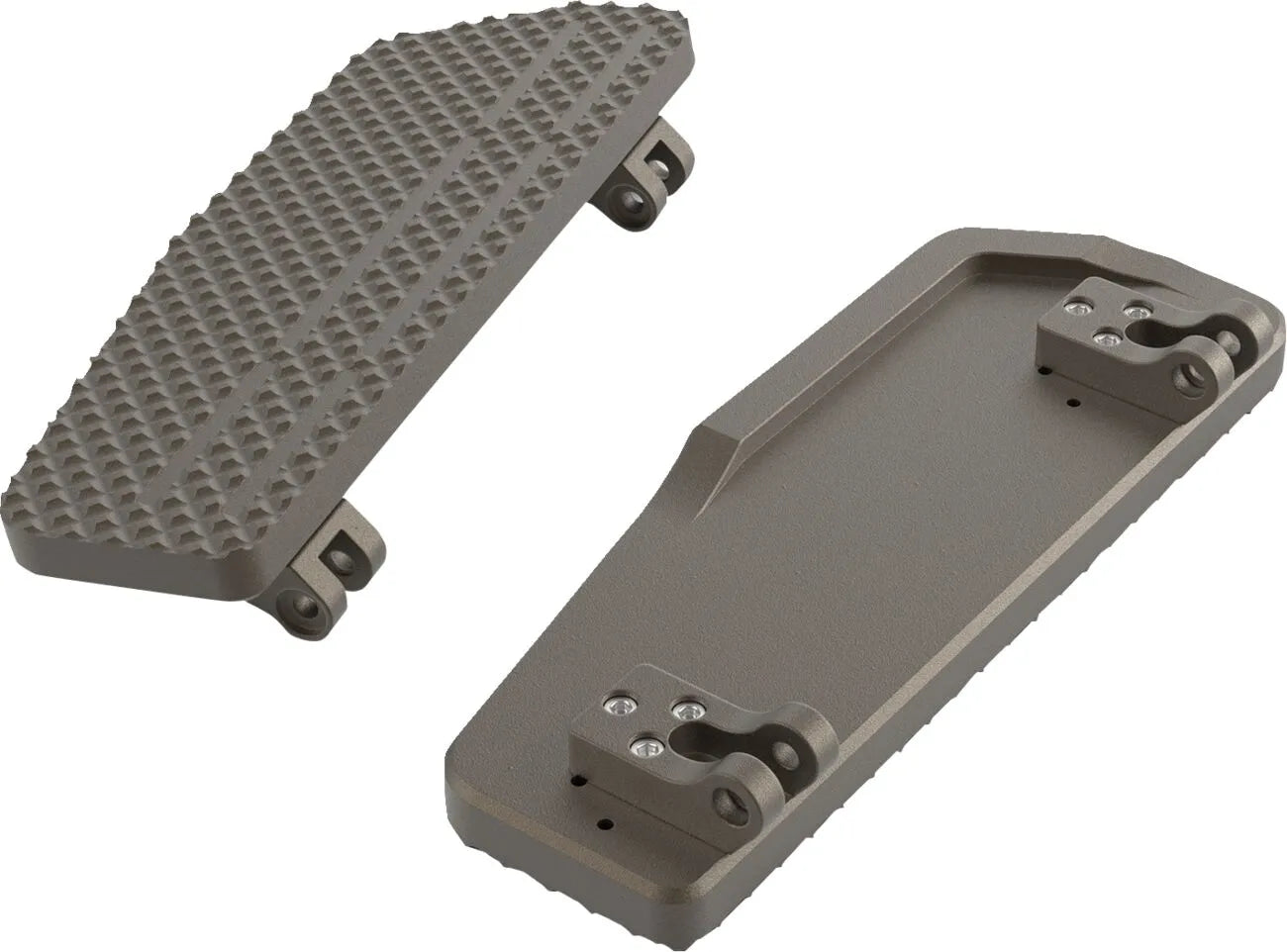 La Choppers County Line Floorboards - Billet Aluminum