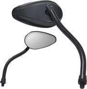 Parts Unlimited X-treme Mini Teardrop Mirror