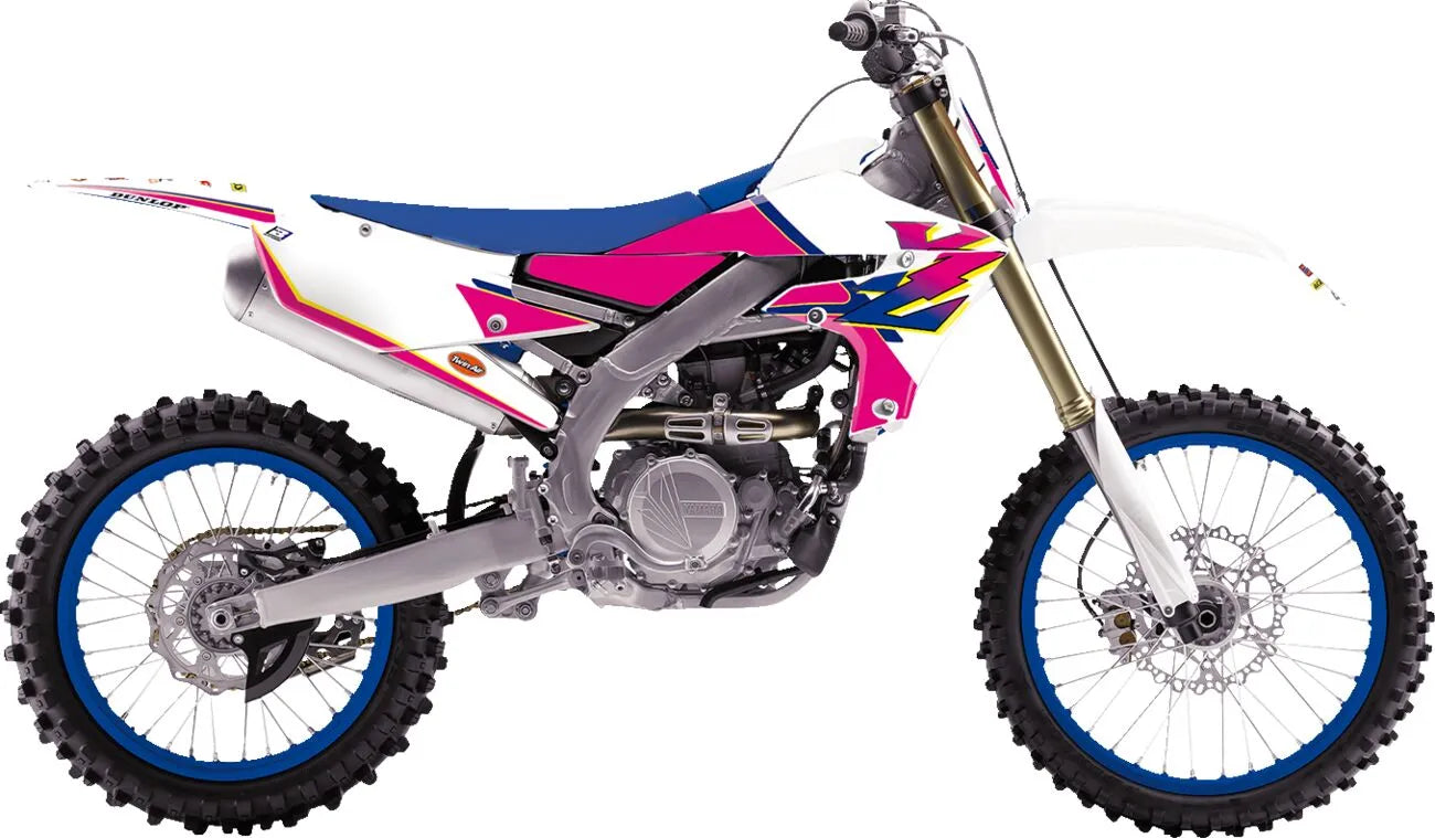 Blackbird Racing Retro Graphic Kit With Seat Cover For Yamaha