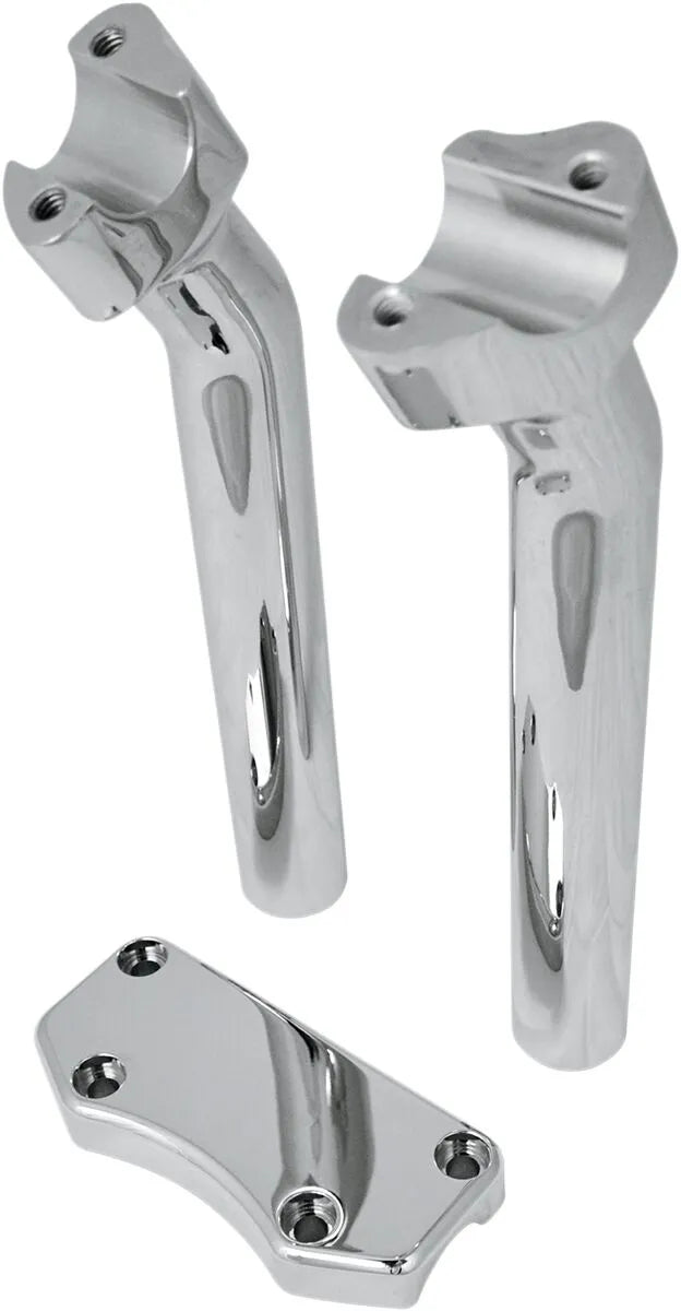 Drag Specialties 9.5" Chrome Handlebar Riser Kit