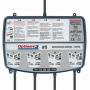 Tecmate Optimate 3 X 4 Bank Battery Charger