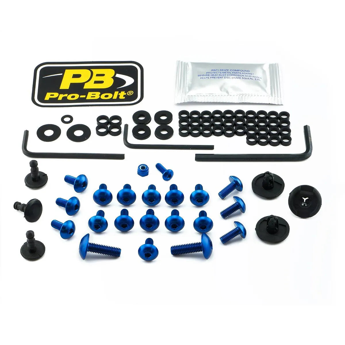 Pro Bolt Aluminium Fairing Bolt Kit For Aprilia