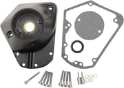 Drag Specialties Cam Cover - Black Satin Aluminum