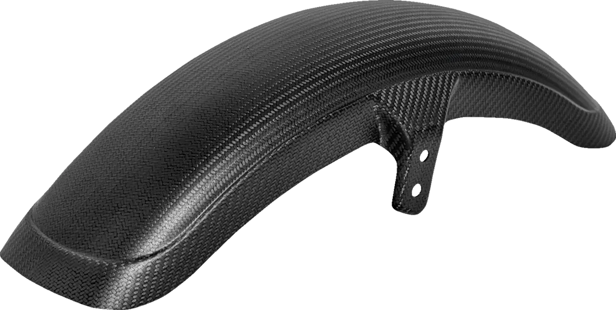 Saddlemen Carbon Fiber Front Fender Matte for 49MM Mid Glide