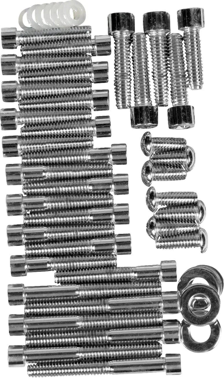 Drag Specialties Smooth Socket Bolt Set for Harley Davidson FXR