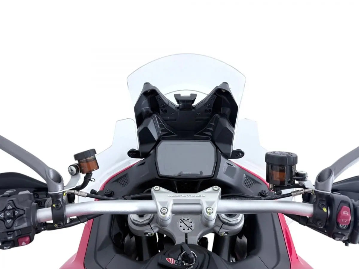 Wrs Side Deflectors Ducati Multistrada V2 - Clear