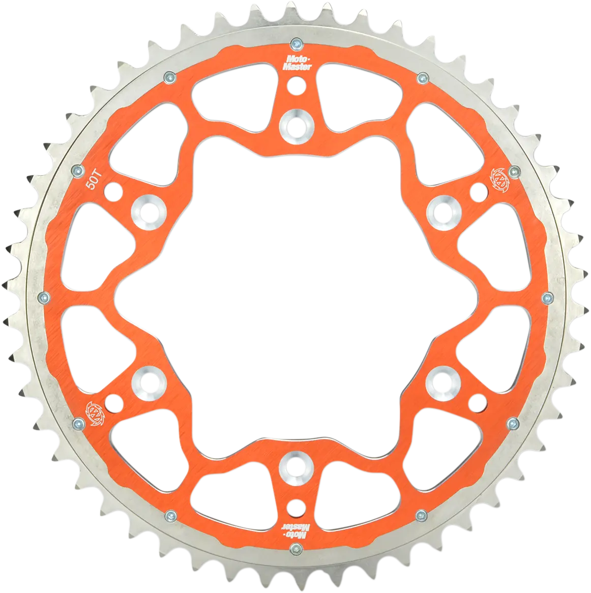 Moto-master Fusion Dual Rear Sprocket 49t Orange