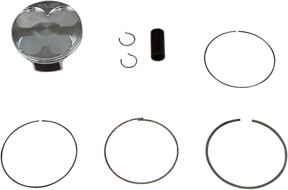 Vertex Forged High Compression Piston Kit 350cc 4-stroke