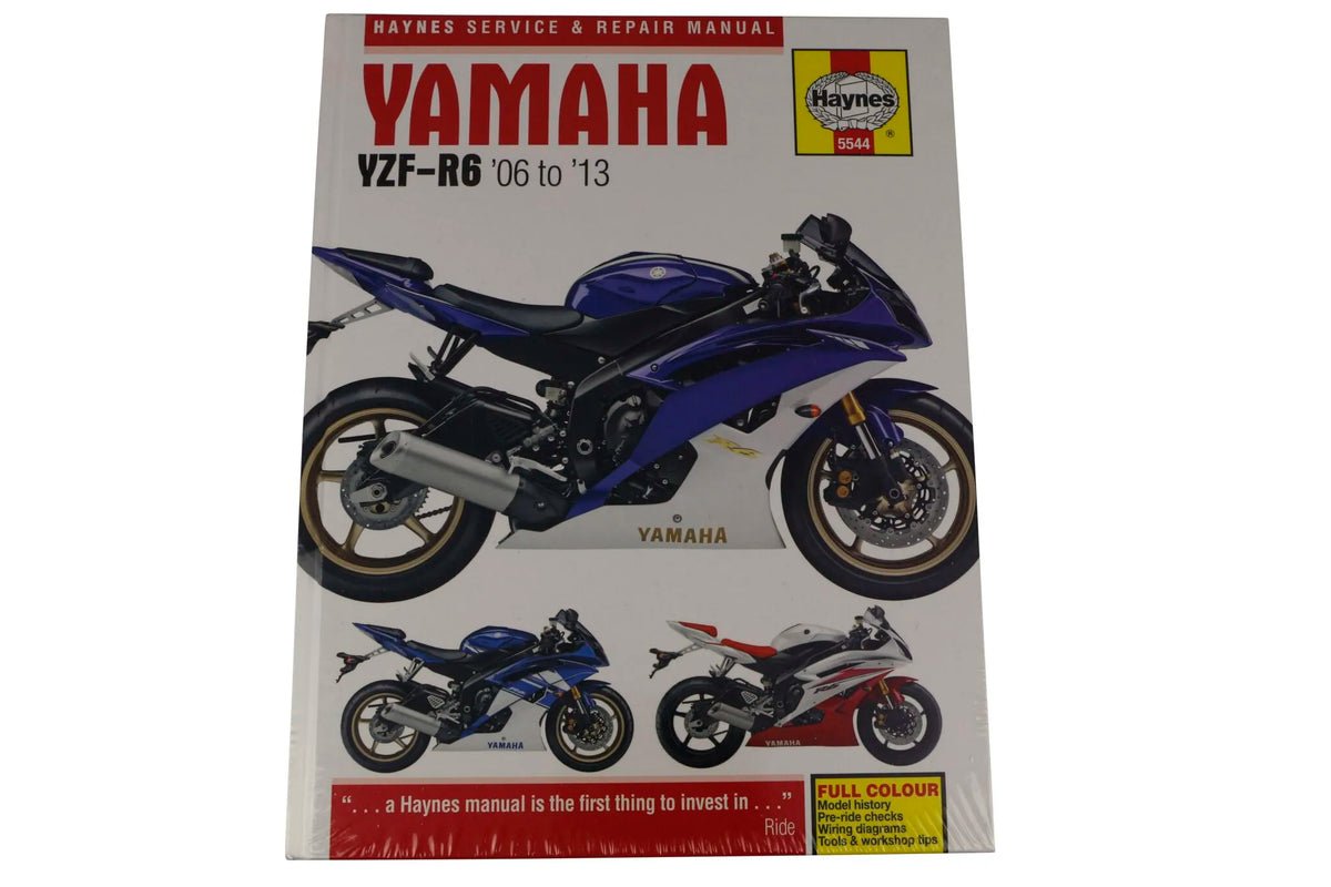Haynes Service Manual for Yamaha YZF-R6 2006-2013