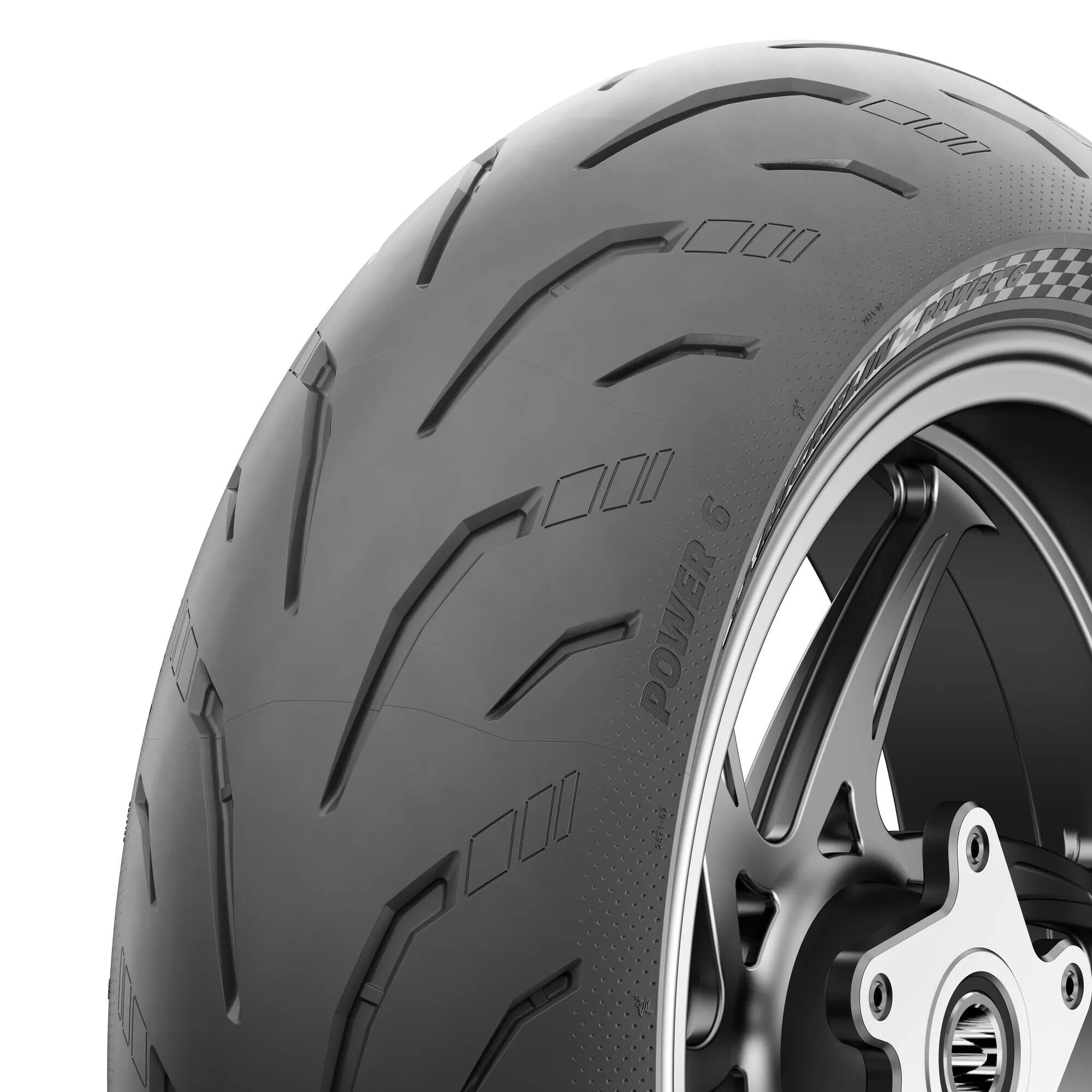 Michelin Power 6 Tire 180/55zr17 Rear