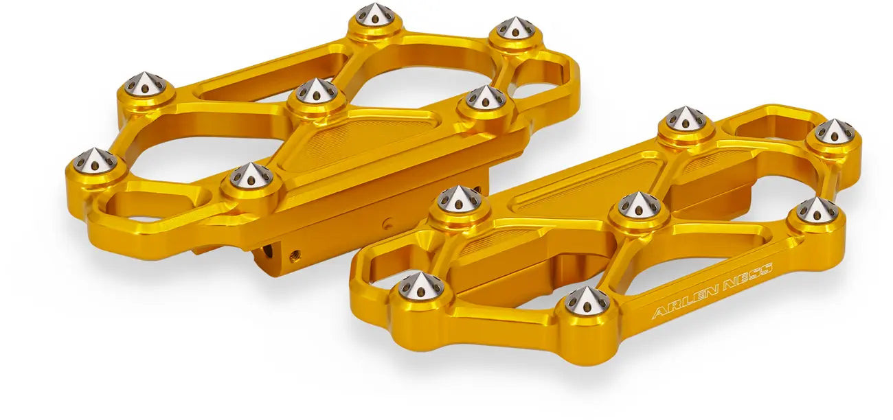 Arlen Ness Diamond Floorboards - Gold