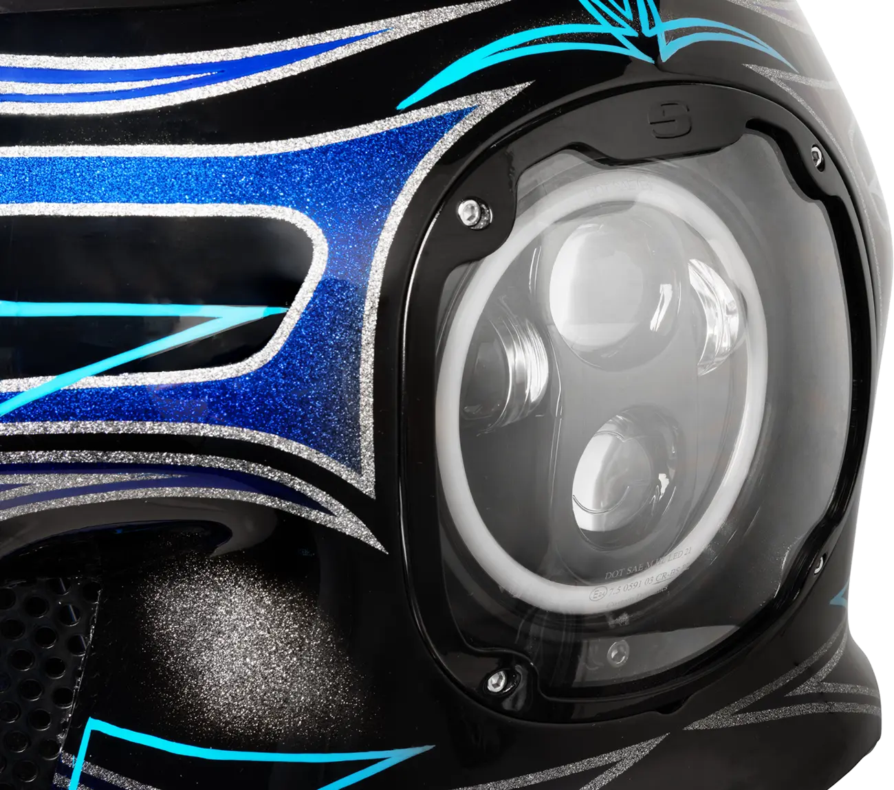 Custom Dynamics 5-3/4" Led Halo Headlamp