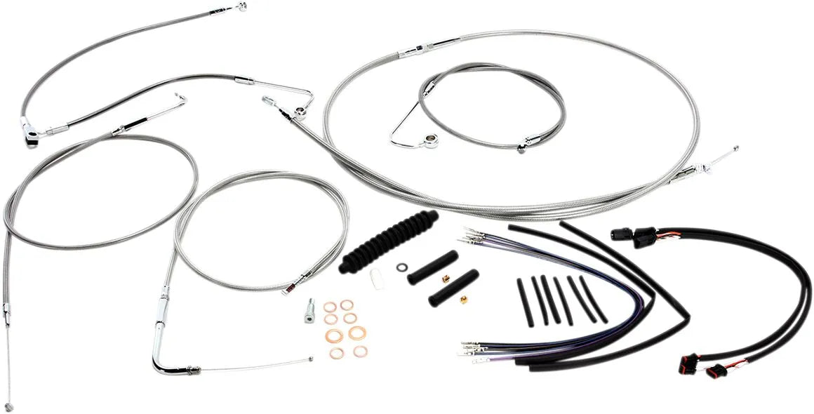 Magnum Shielding XR Handlebar Installation Kit for Ape Hangers