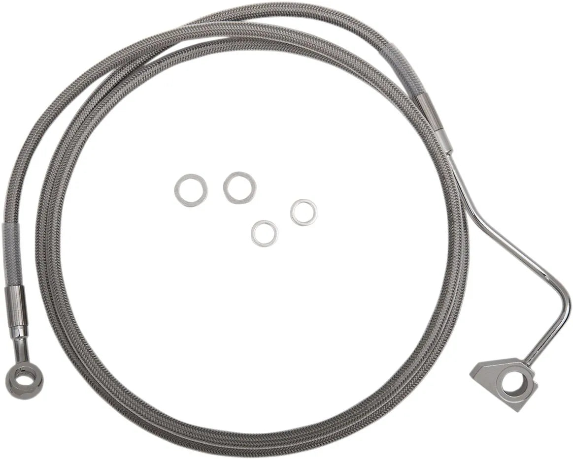 Drag Specialties Förlängd bromsslang Kit Abs 70.5"